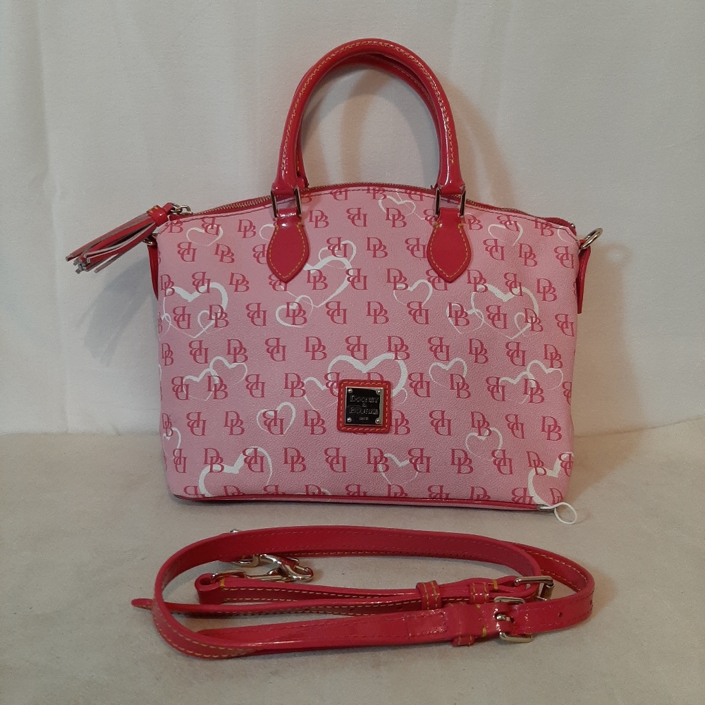 Dooney Bourke Sweetheart Satchel With Flaw